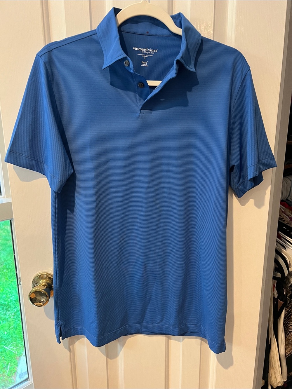 Vineyard Vines Men's Royal Blue Performance Polo